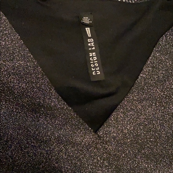 Silver shimmer long sleeve romper - Picture 7 of 7